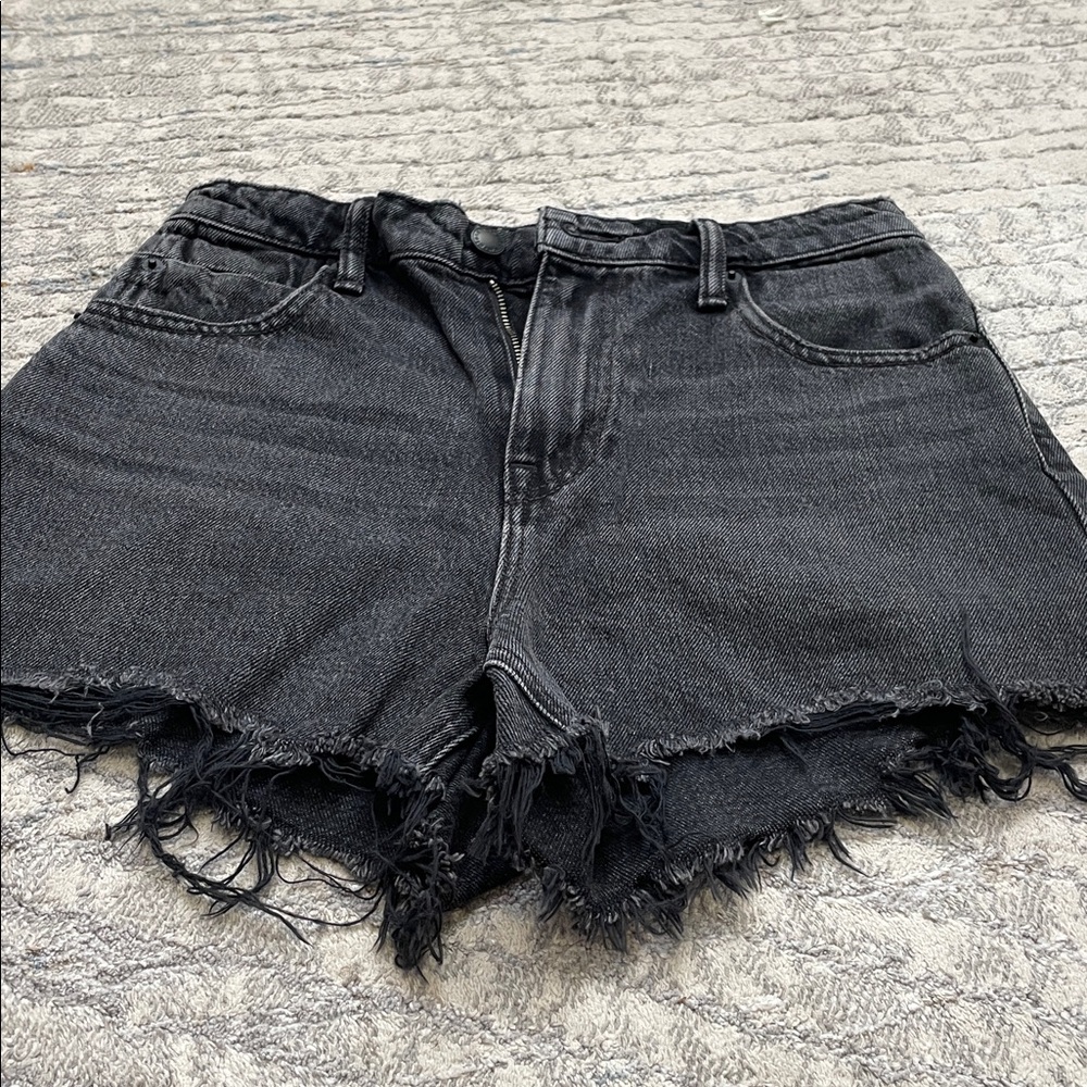 Alexander Wang Black Jean Shorts - Picture 8 of 11